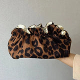 The Safari-Glam Travel Case: Leopard Print Makeup Bag