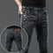 Vintage Snowflake Wash Jeans | Men's Designer Korean Fashion Slim Denim