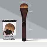 The Skin-Mimic Precision Brush Ultra-Thin Tongue-Shaped Foundation Tool