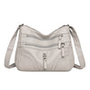 Matching-All Kunstleder-Messenger Bag | Premium PU-Umhängetasche für Damen
