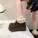 Women’s Chunky Platform Snow Boots – Ultra-Warm Fur-Lined Winter Booties