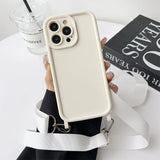 Handykette Silikonhülle für iPhone 17 16 15 14 13 12 11 Pro Max