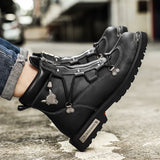 Peak Performance Men’s Hiking Boots: Waterproof Winter Snow Boots with Thermal Plush Lining