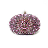 Luxury Crystal Diamond Evening Clutch | Elegant Wedding Cell Phone Purse