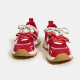 Damen Segeltuch Moral-Trainingsschuhe – Retro flache Sneaker