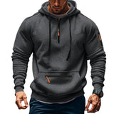 The Heritage Heavyweight: Men's American-Style Loose Fit Fleece-Lined Hoodie