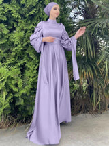 Traditional Moroccan Abaya for Women | Elegant Dubai Arabic Hijab Dress