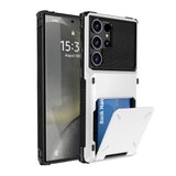 Premium Wallet Case mit Kartenhalter für Samsung Galaxy S26 S25 S24 Ultra und A-Serie